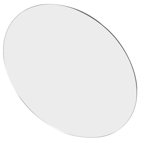 Uonlytech White Acrylic Reflective Display Board for Photography Background and Jewelry Photo Accessories