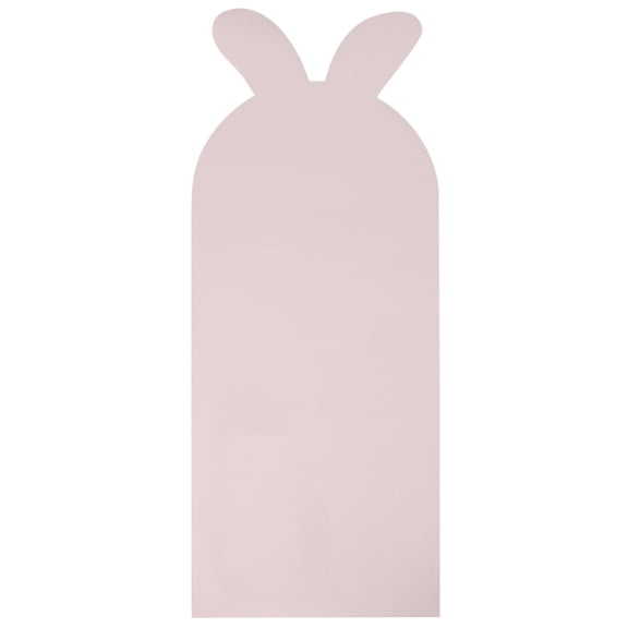 Uonlytech Whiteboard Decal for Wall Pink Bunny Ear Shape Easy to Apply and Remove