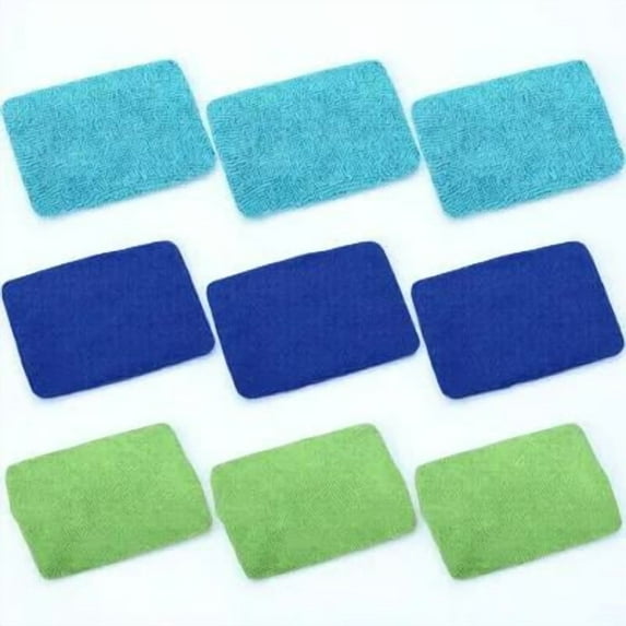 Uonlytech Windshiled Wand Replacement Cloth for Inside Windshield Cleaner Assorted Color