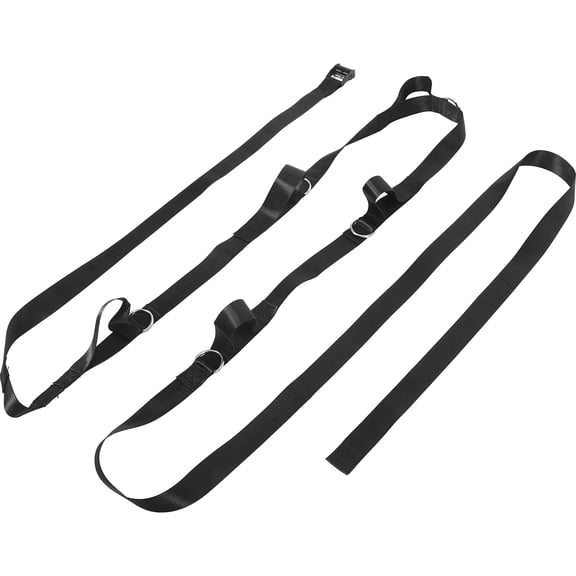 Uonlytech Fitness Resistance Band Black Elastic Cloth Iron for Maximum Stretch