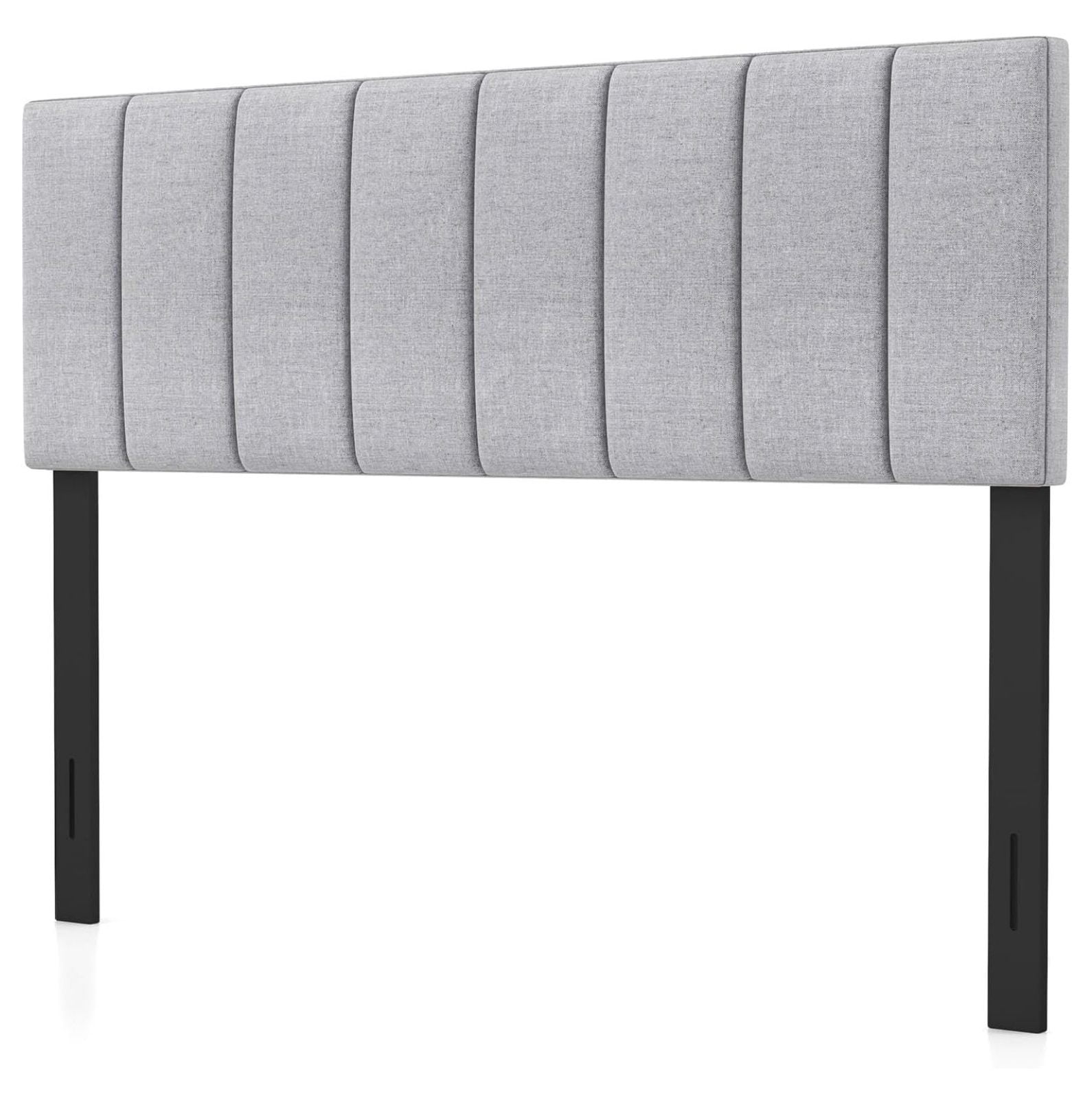 UooMi Linen Upholstered Headboard for Full & Queen Size Bed, Vertical
