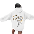 thumbnail image 1 of Uoodti Women Oversized Long Sleeve Solid Basic Pullove Loose Hoodies Sweatshirt Cute Fashion Casual Gift Pullover Tops with Poc ket Sun, 1 of 5