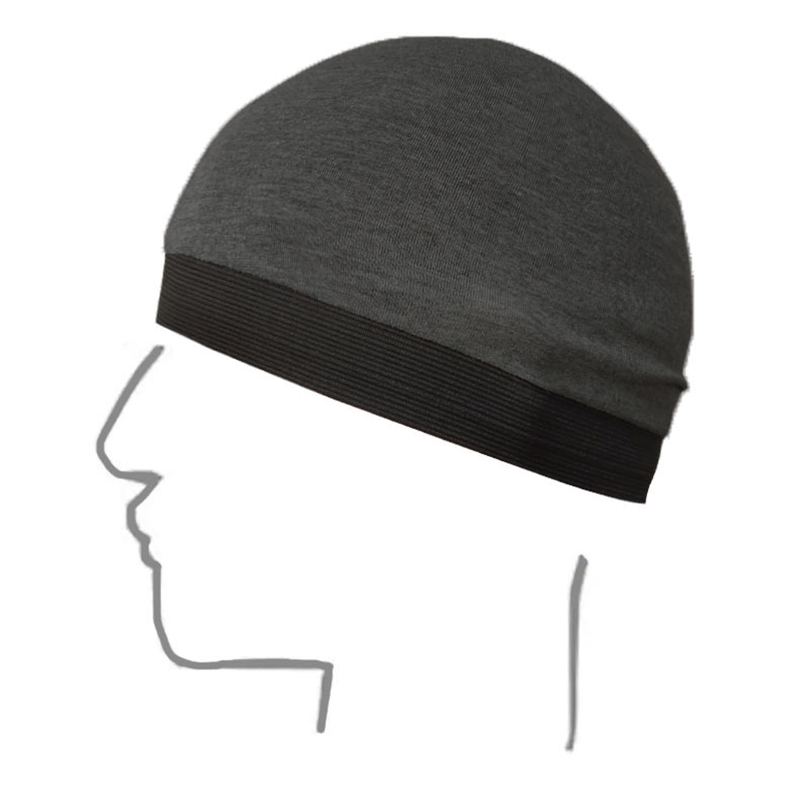 Uooqdmx Adult Breathable Base Wig Cap, Dome Cap, Dark Gray