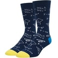 thumbnail image 1 of Uooqdmx Compression Socks Men, Compression Socks for Varicose Veins, Calf Compression Socks, Athletic Socks, Hiking Socks, Blue One Size, 1 of 3