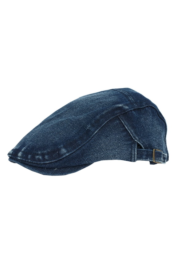 Flat Cap Newsboy Cap for Men Driving Cap Scally Cap for Men Beret Hat Men Navy One Size