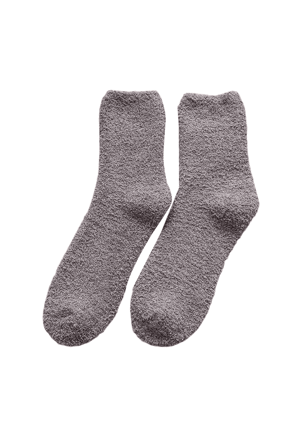 Fuzzy Socks for Women Crew Womens Winter Socks Women Crew Socks Thermal Stockings for Women Fluzzy Socks Ladies Socks Dark Gray A