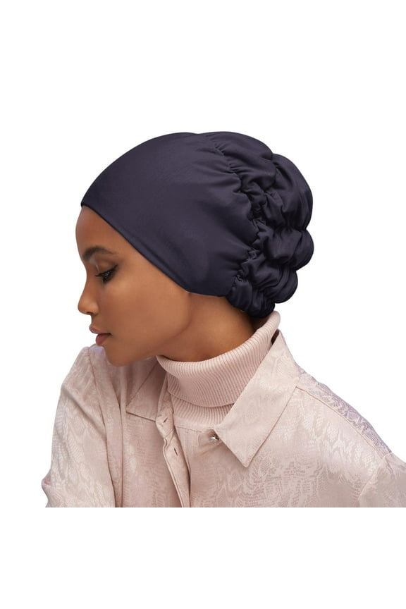 Head Scarf for Women Cancer Hats for Women Chemo Head Turbans for Women Head Covers for Chemo Patients Scarf for Women Head Wrap Navy One Size