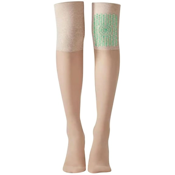 Uooqdmx Lace Stockings, Thigh High Socks, Sheer Stockings, Sheer Pantyhose for Women, Sheer Thigh High Stockings, A One Size