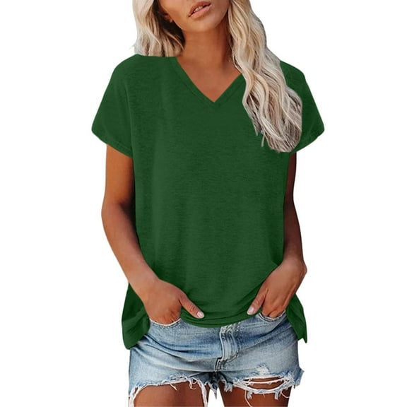 Uooqdmx Lightweight Tops & Blouses, Womens Tops Casual, Going Out Tops for Women, Womens T Shirts Loose Fit, Short Sleeve Shirts for Women, Camouflage XL