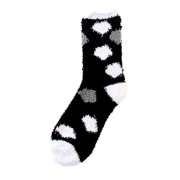 Uooqdmx Plush Socks, Gifts for Women, Thick Socks, Sleep Socks, Crew Socks for Women, A One Size