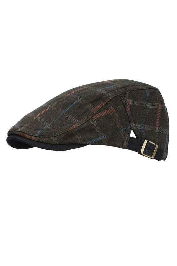 Scally Cap for Men Driving Hats for Men Driving Cap Vintage Hats for Women Paperboy Hat Brown One Size