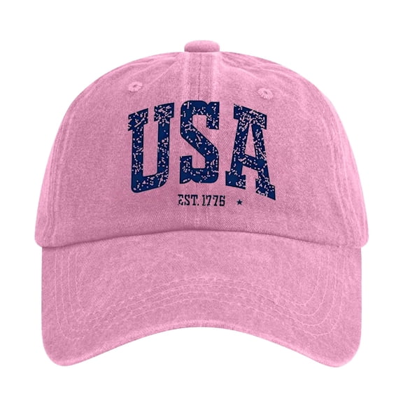 Uooqdmx Summer Hats for Men Women Trucker Hats for Summer Brim Hats for Men Running Caps for Men Summer Hats for Women Pink A