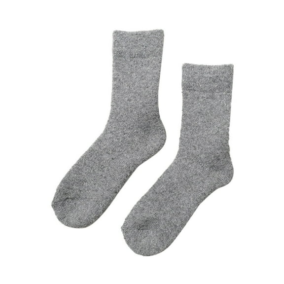 Uooqdmx Thermal Socks, Snow Socks, Crew Socks for Women, Cold Weather Socks, Fleece Socks, B One Size