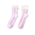thumbnail image 1 of Uooqdmx Thermal Socks for Women, Cute Gifts, Slipper Socks for Women, Thick Crew Socks, Small Gifts for Women, Hot Pink One Size, 1 of 3