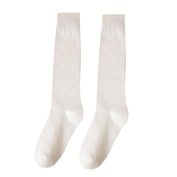 Uooqdmx Thick Crew Socks Women, Warm Socks for Women Winter, Casual Socks for Women, Wool Socks for Women, Crew Socks for Women, White A