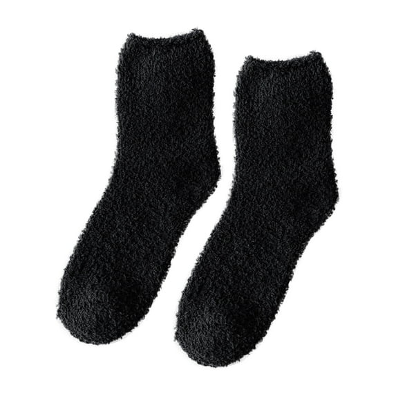 Uooqdmx Warm Fuzzy Socks for Women, Fleece Socks, Thick Crew Socks, Cute Gifts, Womens Winter Socks, D One Size