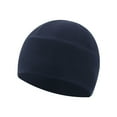thumbnail image 1 of Uooqdmx Winter Beanies for Men Winter Caps for Men Skull Cap Beanie Skull Hat Beanie Hats for Men Slouchy Beanie Navy A, 1 of 3