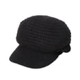 thumbnail image 1 of Uooqdmx Womens Hats with Brim Womens Beanie Hats Skull Cap for Winter Knit Beanie Winter Beanies for Women Skull Cap Women Hats for Women Black One Size, 1 of 9