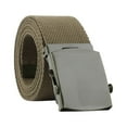 thumbnail image 1 of Uooqdmx tactical belt canvas belt work belt nylon belts for men adjustable belts for men web belt hiking belt fabric belt Army Green, 1 of 1