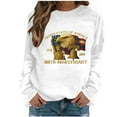 thumbnail image 1 of Uootdi American Flag 250th Long Sleeve Shirt for Women Patriotic Tshirt Stars Stripes Pullover Eagle Gift & Liberty – United Stat es, 1 of 3
