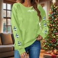 thumbnail image 1 of Uootdi Christmas Sweatshirts for Women Gift Cute Graphic Crew Neck Pullover Long Sleeve Sweatshirt Winter Holiday Fashion Tren dy Outfits, 1 of 6