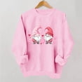 thumbnail image 1 of Uootdi Love Heart Print Graphic Sweatshirts for Women Crewneck Holiday Pullover Tops Funny Casual Loose Spring Tops Festival Shirts Gift, 1 of 6