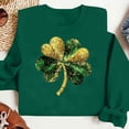 thumbnail image 1 of Uootdi Oversized St Patricks Day Sweatshirts for Women Irish Saint Pattys Shamrock Crewneck Long Sleeve Shirts Holiday Trendy Pullover Tops Gift, 1 of 7
