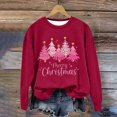 thumbnail image 1 of Uootdi Sweaters for Women Christmas Snowflake Gift Print Knitted Long Sleeve Sweater Casual LooseCrew Neck Top Pullover Funny T ops, 1 of 4