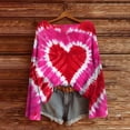 thumbnail image 1 of Uootdi Valentines Sweaters for Women Love Heart Knited Sweater Casual Crewneck Long Sleeve Shirts Valentines Day Pullover Tops Gift, 1 of 5