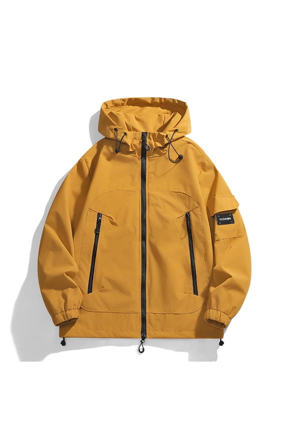 Waterproof Lightweight Jackets for Women Men Outdoor Softshell Hooded Raincoat Zip Up Athletic Hoodies with Pockets Gift