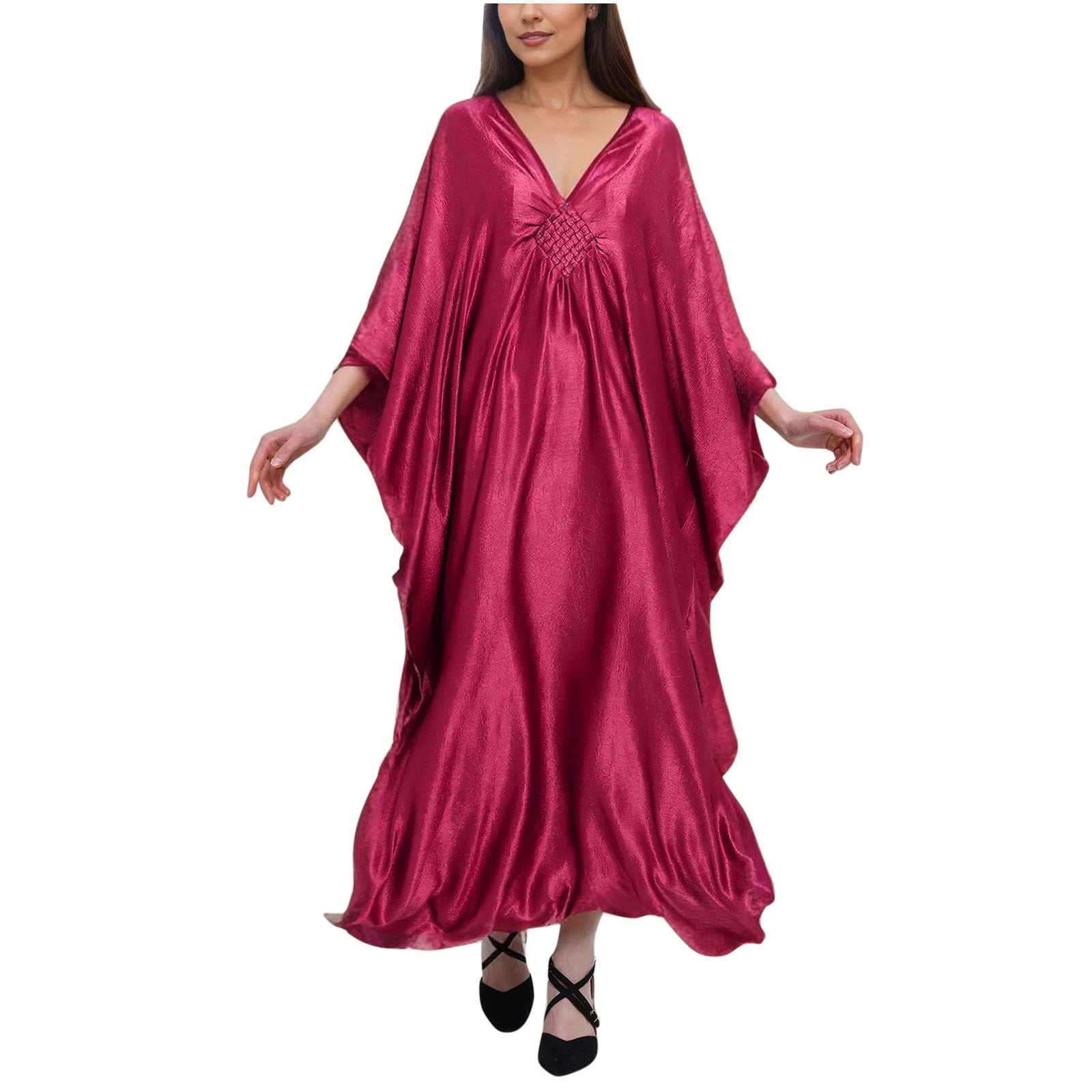 kaftan dress party wear for ladies Embellished Party Wear Kaftan Dress 2XL