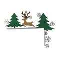 Uorcsa Christmas Deals 2024 Latest Wooden Christmas Door Topper