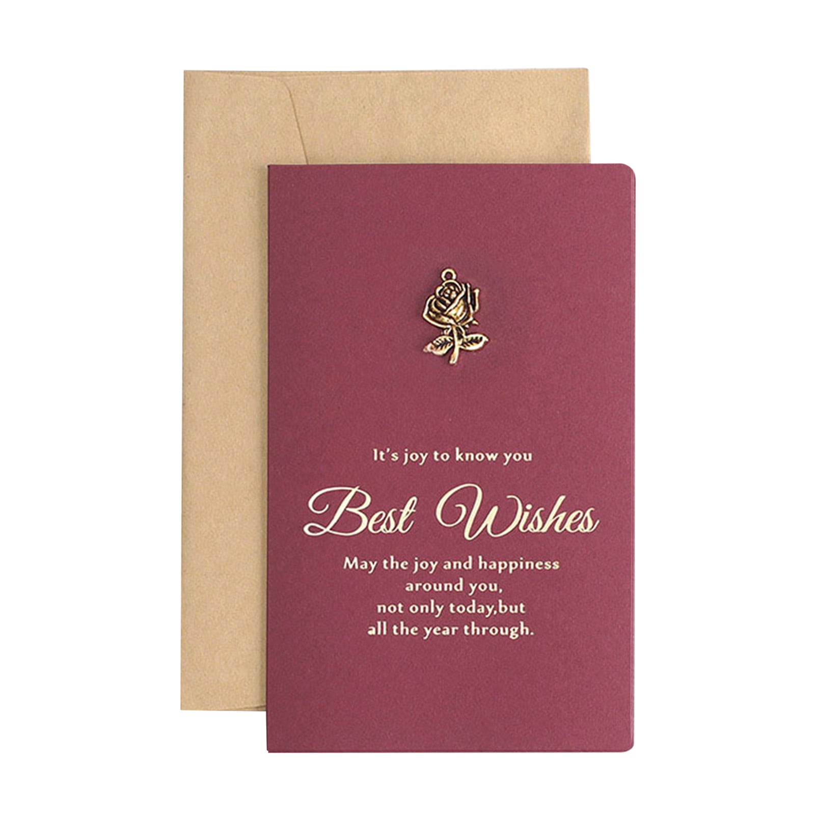 Uorcsa Christmas Deals Celebrate Christmas Holiday Cards, A Set Of