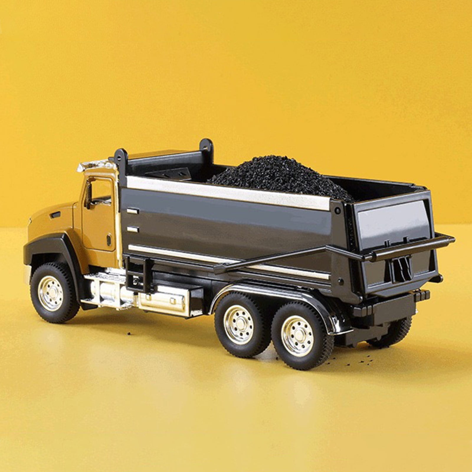 Uorcsa Kid Connection Toys 4 Pack Friction Powered Construction Vehicle Toys,Toy Trucks,Toy Car