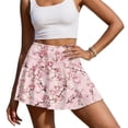 thumbnail image 1 of Uorisango Pink Cherry Blossom Golf Skirt Size S Comfortable Women's Active Performance Skort Washable Running Sports Pickleball Skirt for Women Outing Wear, 1 of 7