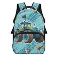 thumbnail image 1 of Uorisanigo 17 Inch Construction Truck School Backpack for Kids 6-13, Large Capacity Casual Daypack for School Travel and Camp, Durable with Adjustable Shoulder Straps, 1 of 7