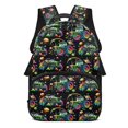 thumbnail image 1 of Uorisanigo 17 inch Rainbow Space Tractor School Backpack for Girls Boys 5-12 Large Capacity Casual Basic Bookbag Travel Rucksack Casual Sport Daypack for School, Camps and Travel, 1 of 7