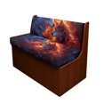 thumbnail image 1 of Uorisanigo 2 Set RV Dinette Cushion Covers Washable Fire Wolf Sofa Chair Cover Camper Couch Cushion Slipcovers RV Accessories for Inside Stretchable Fabric Replacement, 1 of 7
