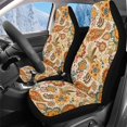 thumbnail image 1 of Uorisanigo 2PCS Car Seat Covers for Front Seats, Fluffy Ethnic Flowers Automotive Seat Covers for Cars SUV Pick-up Truck Sedan Seats Cover Cushion, Easy to Install, Auto Accessories, 1 of 7