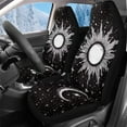 thumbnail image 1 of Uorisanigo 2PCS Car Seat Covers for Front Seats, Soft Plush Star Moon Sun Auto Seat Protection, Universal Seats Interior Covers, Auto Accessories Decoration for Car, Truck, SUV, 1 of 7