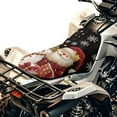 thumbnail image 1 of Uorisanigo ATV Seat Cover Compatible with Sportsman Rancher Foreman Scrambler Kodiak Grizzly Arctic Cute Santa Claus Cat Seat Cover Protection Fit for Most ATV, 1 of 7