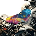 thumbnail image 1 of Uorisanigo ATV Seat Cover Protectors Soft Galaxy Wolf Four Wheeler Seat Cushion Waterproof Protection Accessories All-Weather Protection & Comfort Decor Easy to Install, 1 of 7