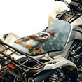 thumbnail image 1 of Uorisanigo ATV Seat Cover Universal Cute Christmas Penguin Four Wheeler Seat Cover ATV Accessories Compatible with Polaris 2014-2024 Sportsman 450 570 850, Washable & Easy to Install, 1 of 7