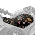 thumbnail image 1 of Uorisanigo ATV Seat Cover Waterproof Breathable Aesthetic Mushroom Four-Wheeler Seat Cover Protection Waterproof Elastic Polyester Fabric, Universal Fit Most ATV Four-Wheeler, 1 of 7