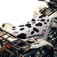thumbnail image 1 of Uorisanigo ATV Seat Cover Waterproof Cute Cow Print 4-Wheeler Seat Covers Four Wheeler Compatible with Most ATV Polaris Sportsman Scrambler Foreman Honda Rancher Accessories for Women Men, 1 of 7