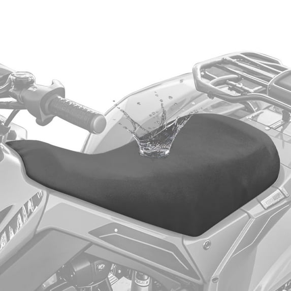 Uorisanigo ATV Seat Cover Waterproof Universal Dark Gray Car Seat Cover Compatible with Sportsman Rancher Polaris Sportsman Foreman Scrambler Kodiak(23×10 Inch)