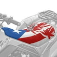 thumbnail image 1 of Uorisanigo ATV Seat Covers Compatible with Polaris Sportsman Polaris Scrambler Honda Rancher, Accessories for Sportsman Puerto Rican Flag ATV Seat Cover Replacement, 1 of 7