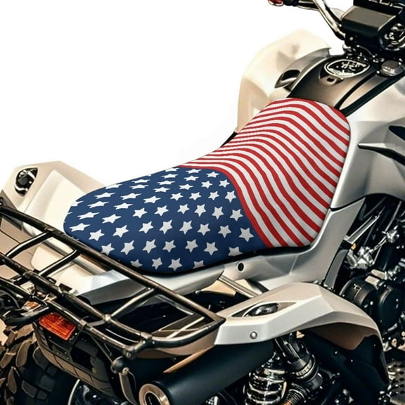 Uorisanigo ATV Seat Cushion Cover Four-Wheeler Seat Cover Breathable Motorcycle Seats Covers for Polaris Sportsman 570 450 850, Waterproof Breathable Padded Protection Car Accessories