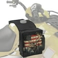 thumbnail image 1 of Uorisanigo ATV Tank Bag High Strength Material Motorcycle Accessories Deer American Flag Motorcycle Tool Storage Organizer Compatible with Most ATVs and Snowmobiles Quad Vehicles, 1 of 7