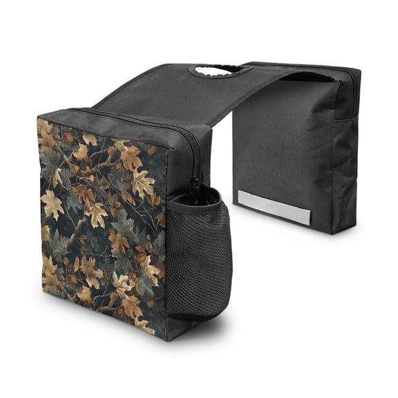 Uorisanigo ATV Tank Bag Saddlebag, Easy to Install, Dead Branch Dirt Bike Fuel Bags Storage Pack, Motorcycle Saddle Bag for ATV UTV Dirt Bike, Easy to Install